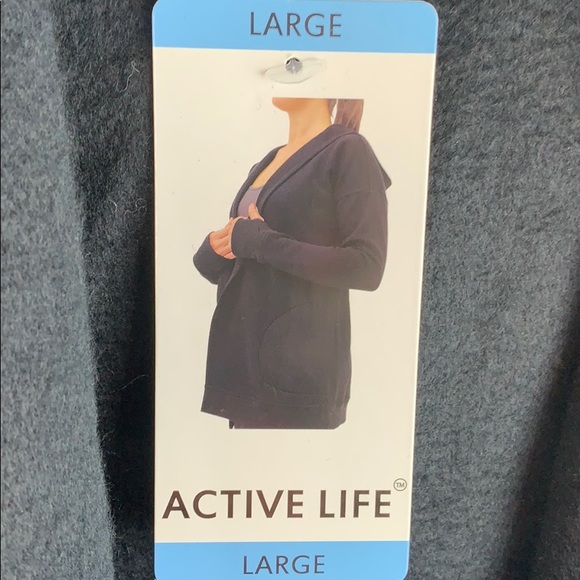 Active Life Open Sweatshirt - Picture 2 of 8